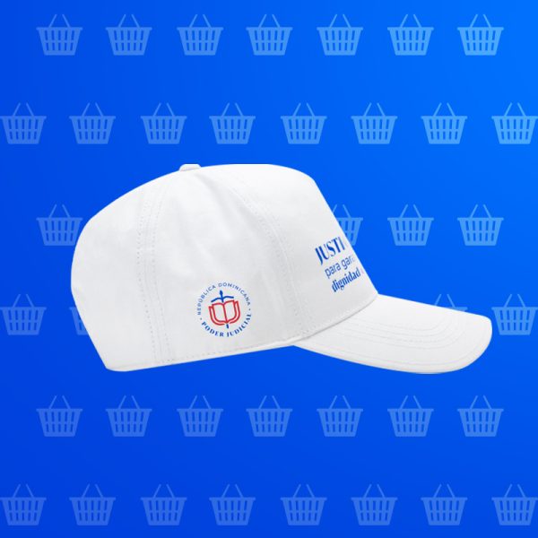Gorra Justicia al Día - blanca - Imagen 3