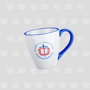 Taza Justicia al Día - color blanco