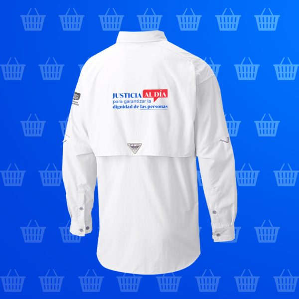Camisa Justicia al día Blanca - Imagen 2