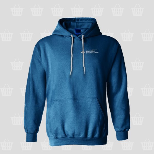 Abrigo (Hoodie) del Registro Inmobiliario Azul